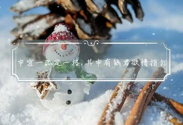 中宫一孤定一格,其中有钱君欲情是什么生肖